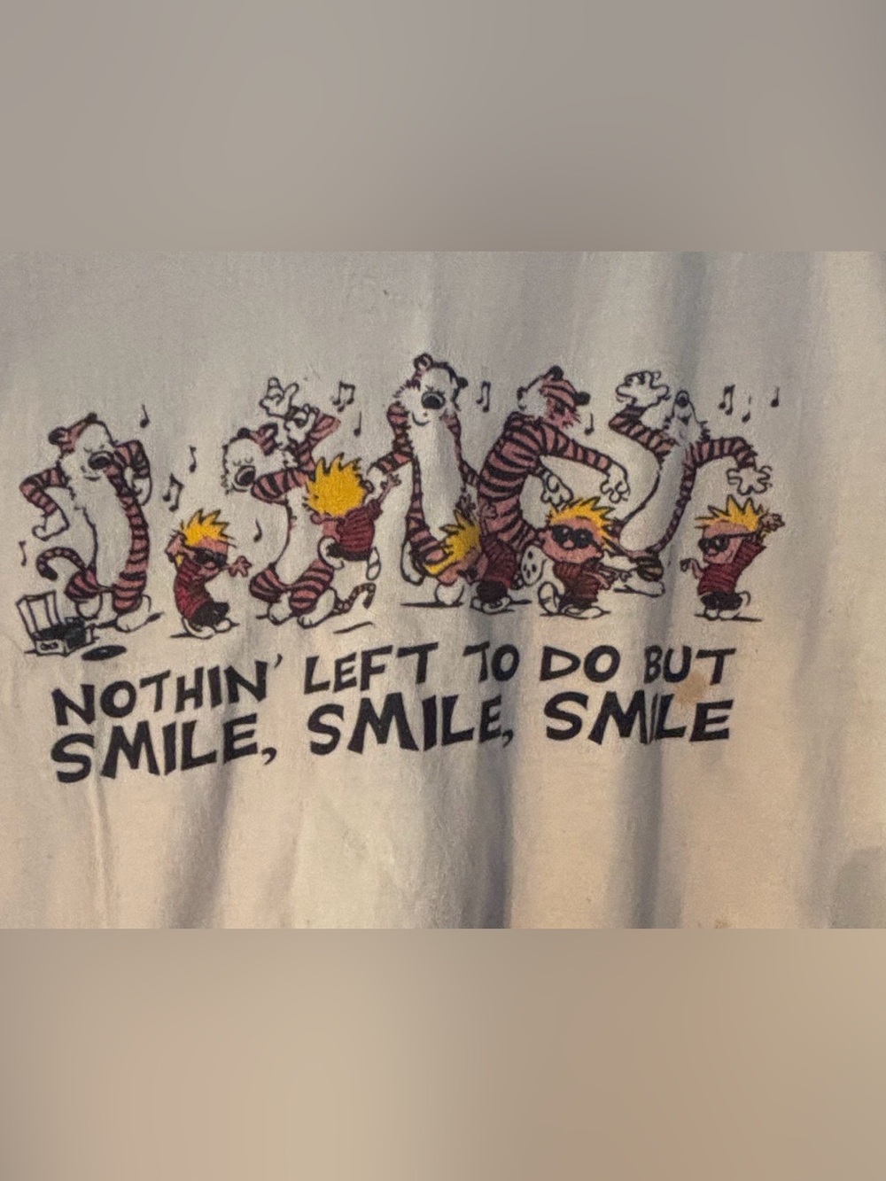 Calvin and Hobbes He’s Gone (Grateful Dead) Shakedown Lot Score Size L